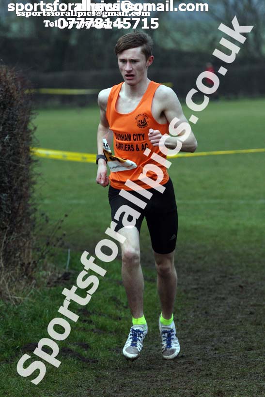 Senior mens 2018 Durham Cathedral Cross Country Relay. Photo:  David T. Hewitson/Sports for All Pics
